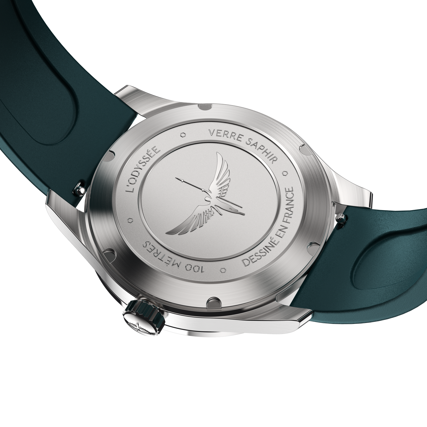 L'Odyssée - Automatic GMT Watch - Vert Émeraude