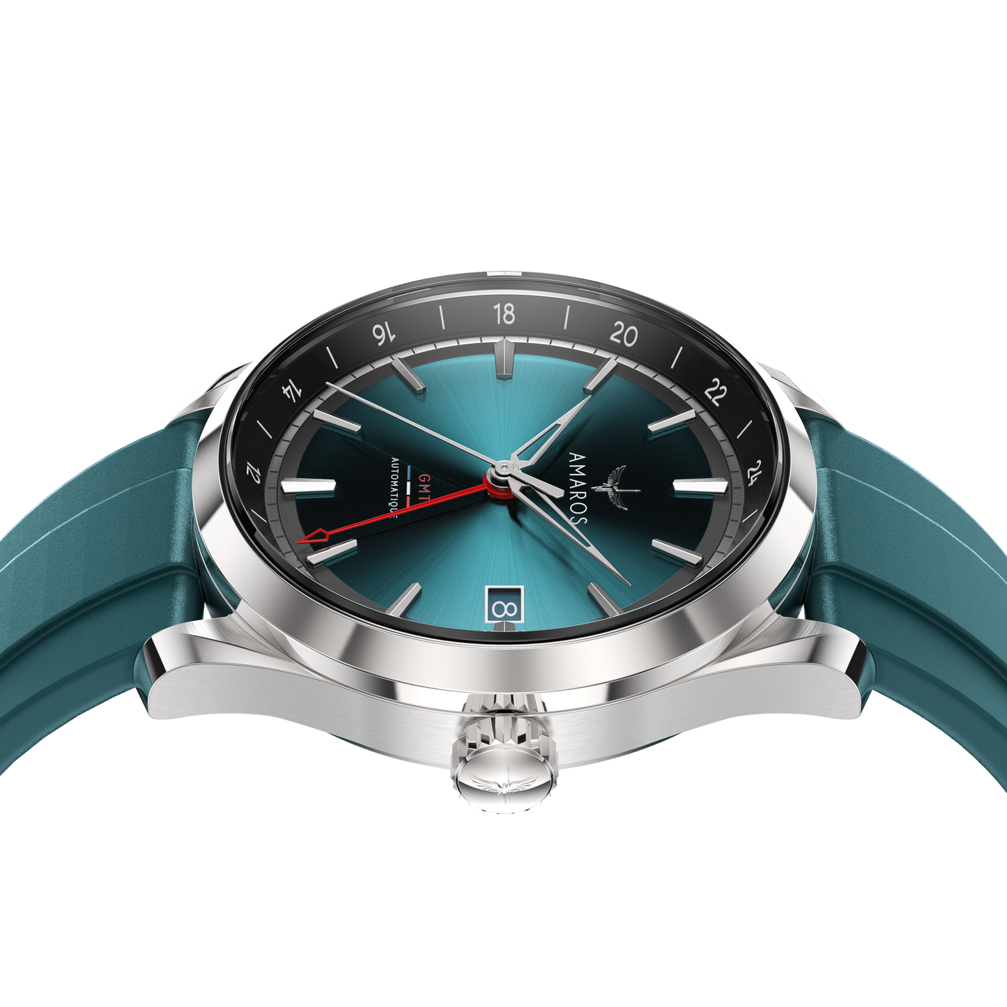 L'Odyssée - Automatic GMT Watch - Vert Émeraude