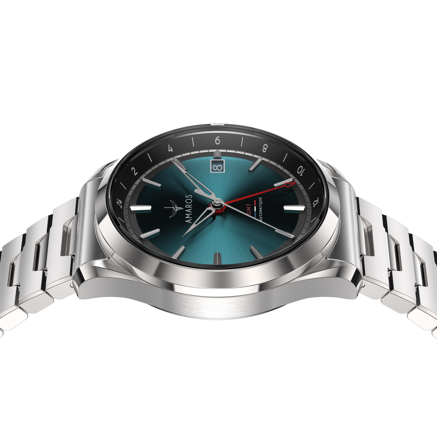 L'Odyssée - Automatic GMT Watch - Vert Émeraude